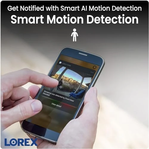 2K Wired WiFi Smart Video Doorbell Camera — Video Doorbell, Lorex
