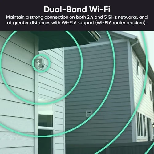 4K Smart Security Camera, AI Indoor/Outdoor, Color Night Vision, 360° Pan/Tilt — Security Camera, Wyze