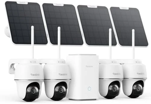 4K Solar Security Camera Outdoor — Security Camera, Reolink