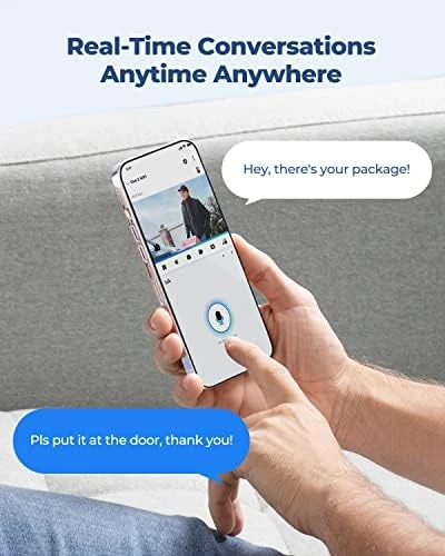 4K WiFi Security Camera with 180° Ultra-Wide Angle — Security Camera, Reolink