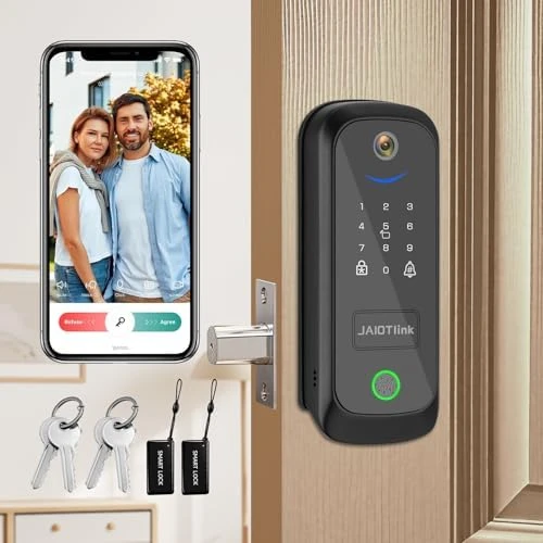5 in 1 Smart Lock with Camera & Doorbell — Smart Lock, JAIOTlink