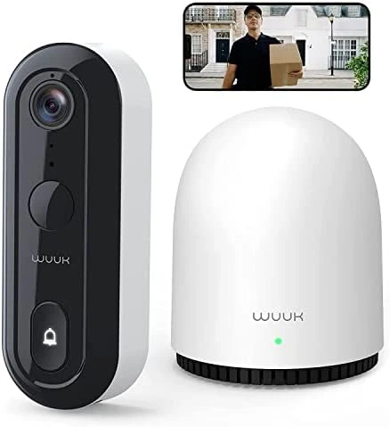 Add-on 2K Doorbell Camera — Video Doorbell, WUUK