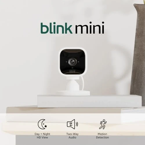 Compact indoor plug-in smart security camera — Security Camera, Blink