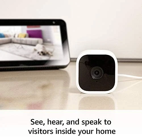 Compact indoor plug-in smart security camera — Security Camera, Blink