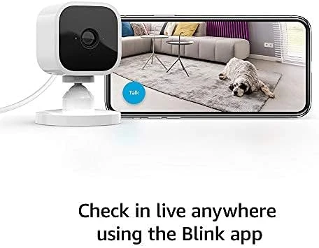 Compact indoor plug-in smart security camera — Security Camera, Blink