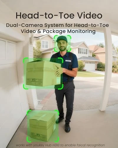 Doorbell Camera Wireless with Chime — Video Doorbell, youkey