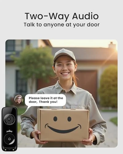 Doorbell Camera Wireless with Chime — Video Doorbell, youkey