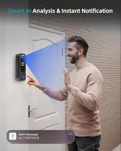 Doorbell Camera Wireless — Video Doorbell, ZUMIMALL