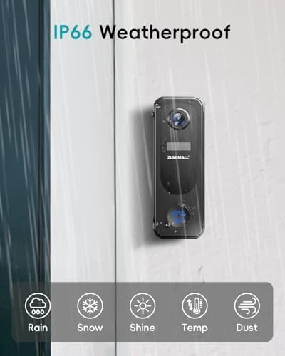 Doorbell Camera Wireless — Video Doorbell, ZUMIMALL