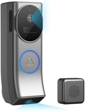 Dual Camera Video Doorbell with Chime — Video Doorbell, INNOSECU