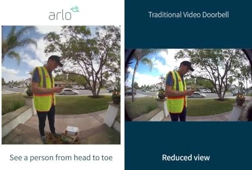 Essential Wired Video Doorbell — Video Doorbell, Arlo