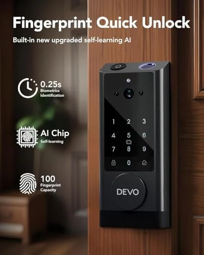 G1 Video Smart Lock with Camera & Doorbell — Smart Lock, Devo
