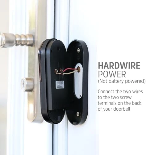 Smart 5GHz 2K Doorbell — Video Doorbell, Energizer