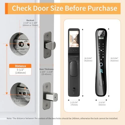 Smart Lock with Camera & Video Doorbell — Smart Lock, EIYSIE
