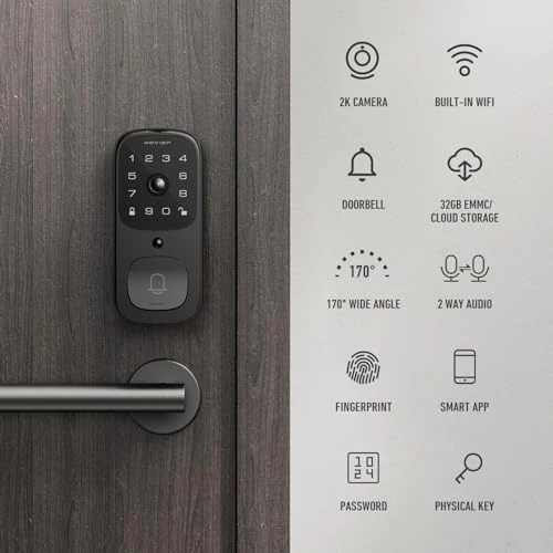 Smart Lock with Camera and Video Doorbell — Smart Lock, Havion