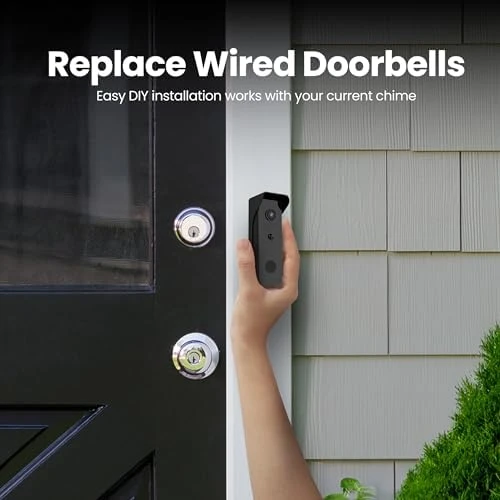 Smart Video Doorbell Camera — Video Doorbell, Feit Electric