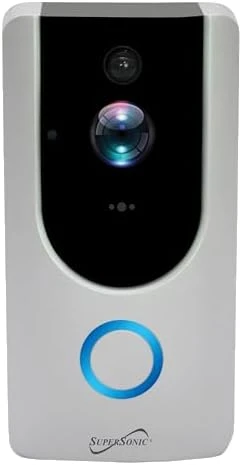 Smart WiFi Doorbell Camera — Video Doorbell, Supersonic