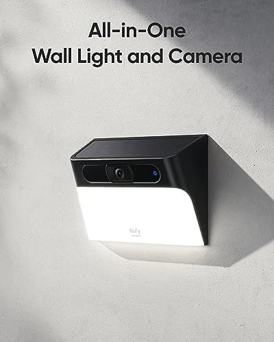 Solar Wall Light Cam S120 — Security Camera, eufy Security