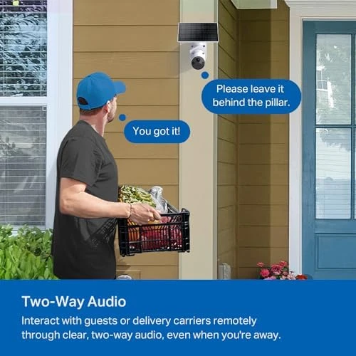 SolarCam 1080p Security Camera Outdoor — Security Camera, Tapo