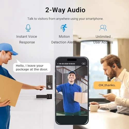 Video Smart Door Lock D1 Max — Smart Lock, TCL