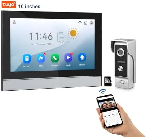 WiFi Wired Video Doorbell System — Video Doorbell, WOLILIWO
