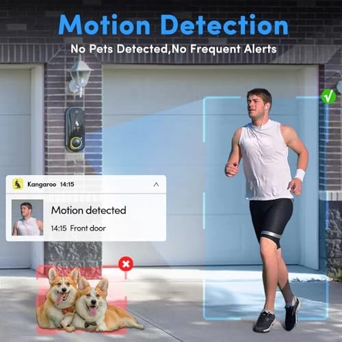 Wireless Doorbell with HD Camera and Chime — Video Doorbell, Generic