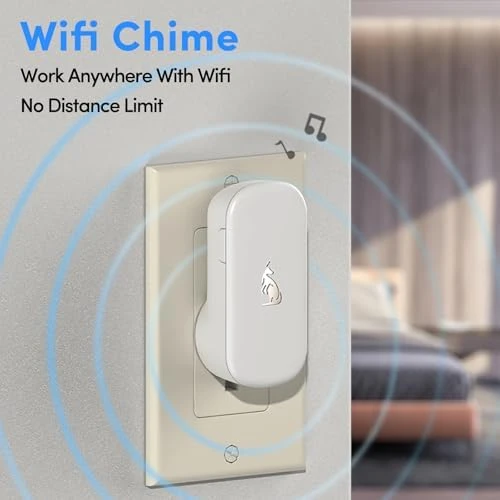Wireless Doorbell with HD Camera and Chime — Video Doorbell, Generic