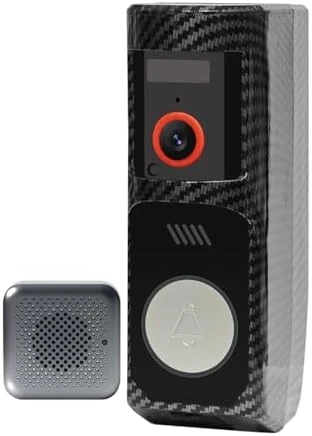Wireless PTZ Doorbell Camera with Chime — Video Doorbell, Assemer
