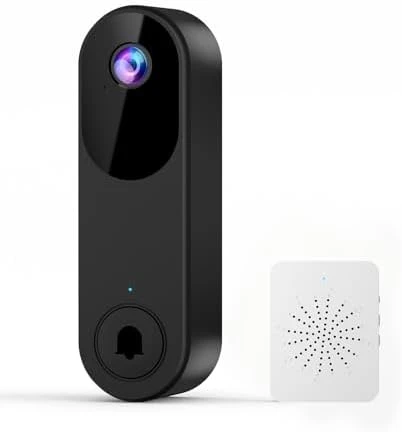 Wireless Smart Video Doorbell Camera with Chime — Video Doorbell, UNXAI