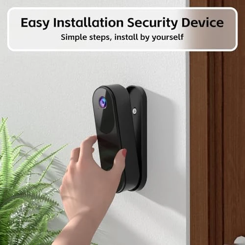 Wireless Smart Video Doorbell Camera with Chime — Video Doorbell, UNXAI