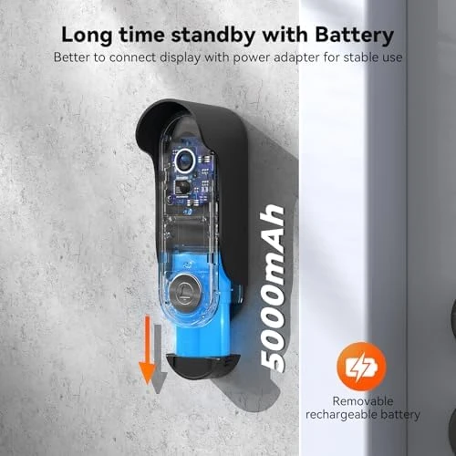 Wireless Video Doorbell with Camera and Monitor — Video Doorbell, TMEZON