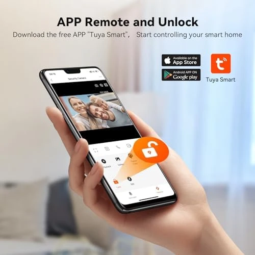 Wireless Video Doorbell with Camera and Monitor — Video Doorbell, TMEZON