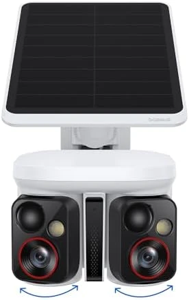 X1 Pro Dual-Tracking Solar Security Camera Outdoor Wireless — Security Camera, Baseus