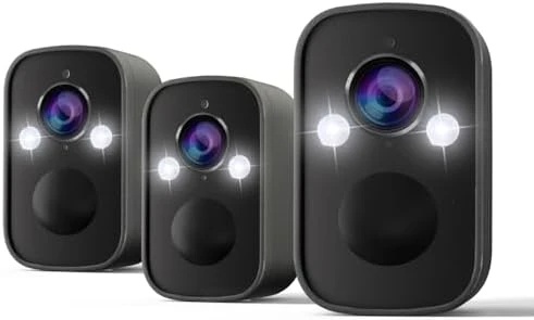 2.4G Security Cameras Wireless Outdoor with AI Motion Detection — Security Camera, Rraycom