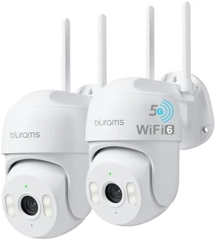 2-Pack Outdoor Wired Security Camera — Security Camera, blurams