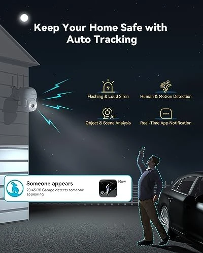 2-Pack Outdoor Wired Security Camera — Security Camera, blurams