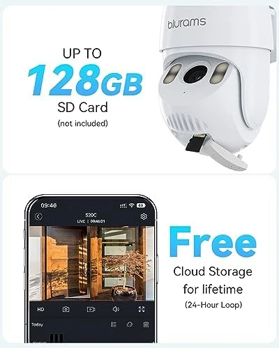 2-Pack Outdoor Wired Security Camera — Security Camera, blurams