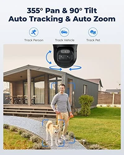 4K Dual Lens Solar Security Camera — Security Camera, Reolink