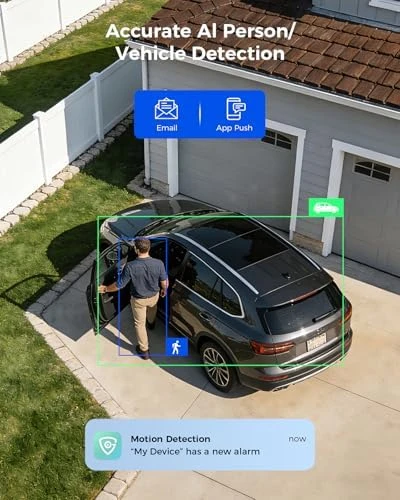 4K PTZ Wired Security Camera System with 8 Cameras and DVR — Security Camera, Hiseeu