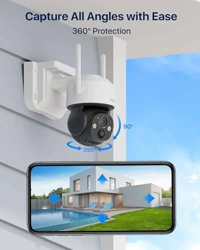 4MP Solar Security Camera — Security Camera, ZOSI