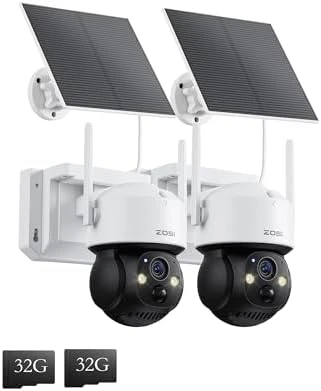 4MP Solar Security Camera — Security Camera, ZOSI