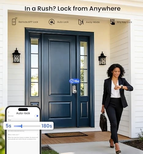 Built-in Wi-Fi Smart Lock with Knob — Smart Lock, Veise