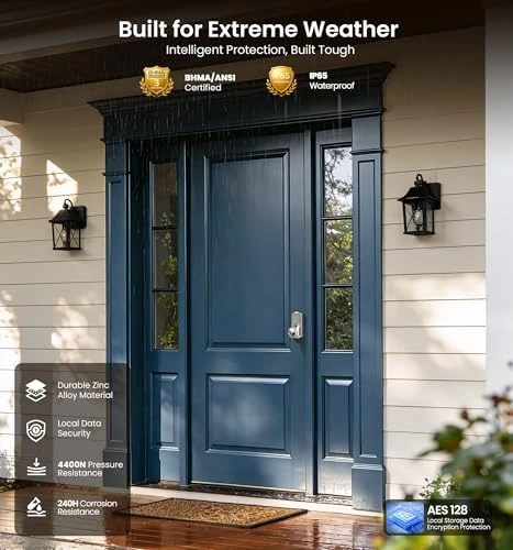 Built-in Wi-Fi Smart Lock with Knob — Smart Lock, Veise