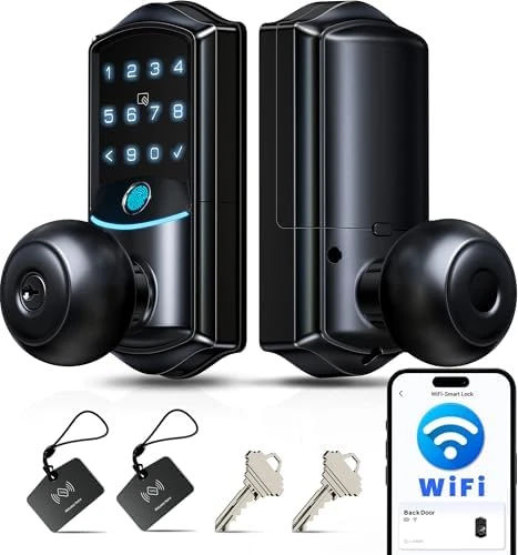 Built-in Wi-Fi Smart Lock with Knob — Smart Lock, Veise
