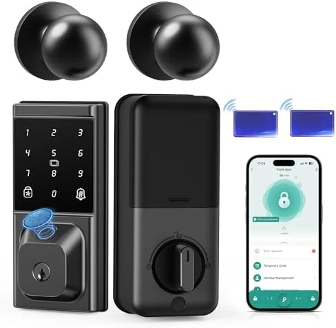 Deadbolt Lock with Two Lever Handles — Smart Lock, IBLOG