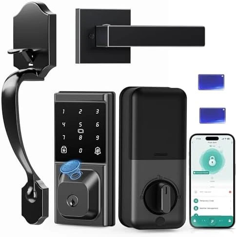 Deadbolt Lock with Two Lever Handles — Smart Lock, IBLOG