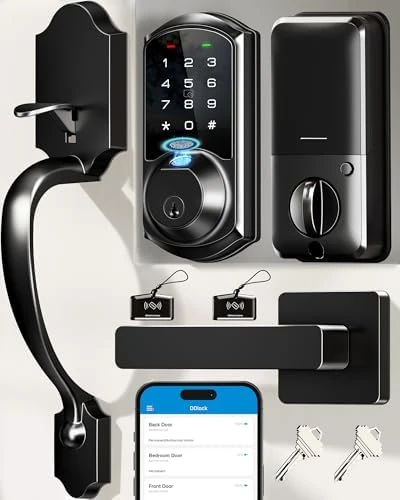 Fingerprint Smart Lock with Handle Set — Smart Lock, Veise