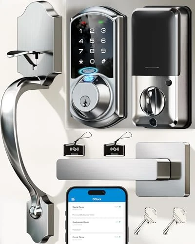 Fingerprint Smart Lock with Handle Set — Smart Lock, Veise