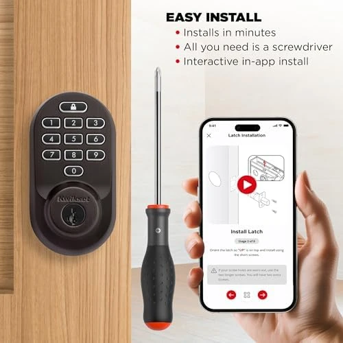 Halo Wi-Fi Smart Lock with Keyless Entry Deadbolt — Smart Lock, Kwikset