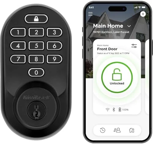 Halo Wi-Fi Smart Lock with Keyless Entry Deadbolt — Smart Lock, Kwikset